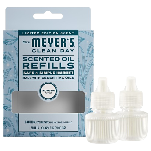 Snowdrop Plug In Scented Oil Refill. 2-Pack