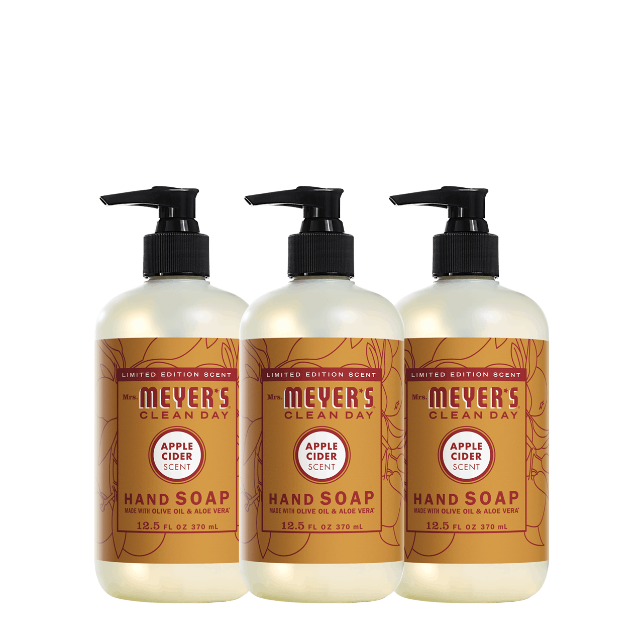Apple Cider Liquid Hand Soap 3-count Bundle