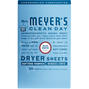 Rain Water Dryer Sheets