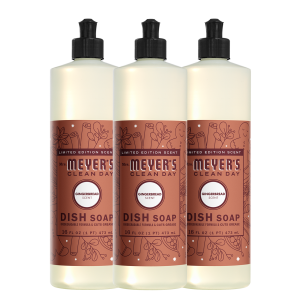 Gingerbread Dish Soap 3-count Bundle