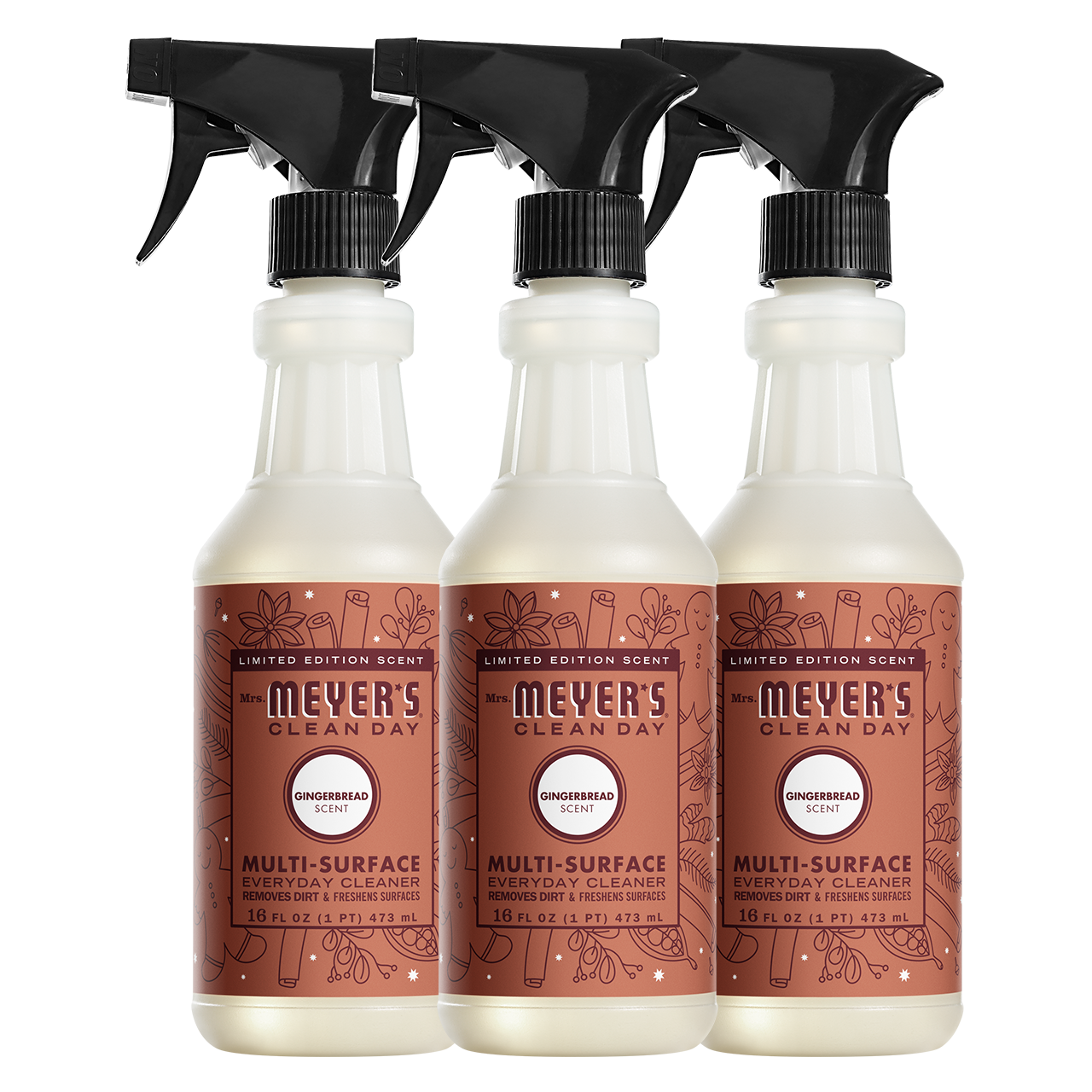 Gingerbread Multi-Surface Everyday Cleaner 3-count Bundle