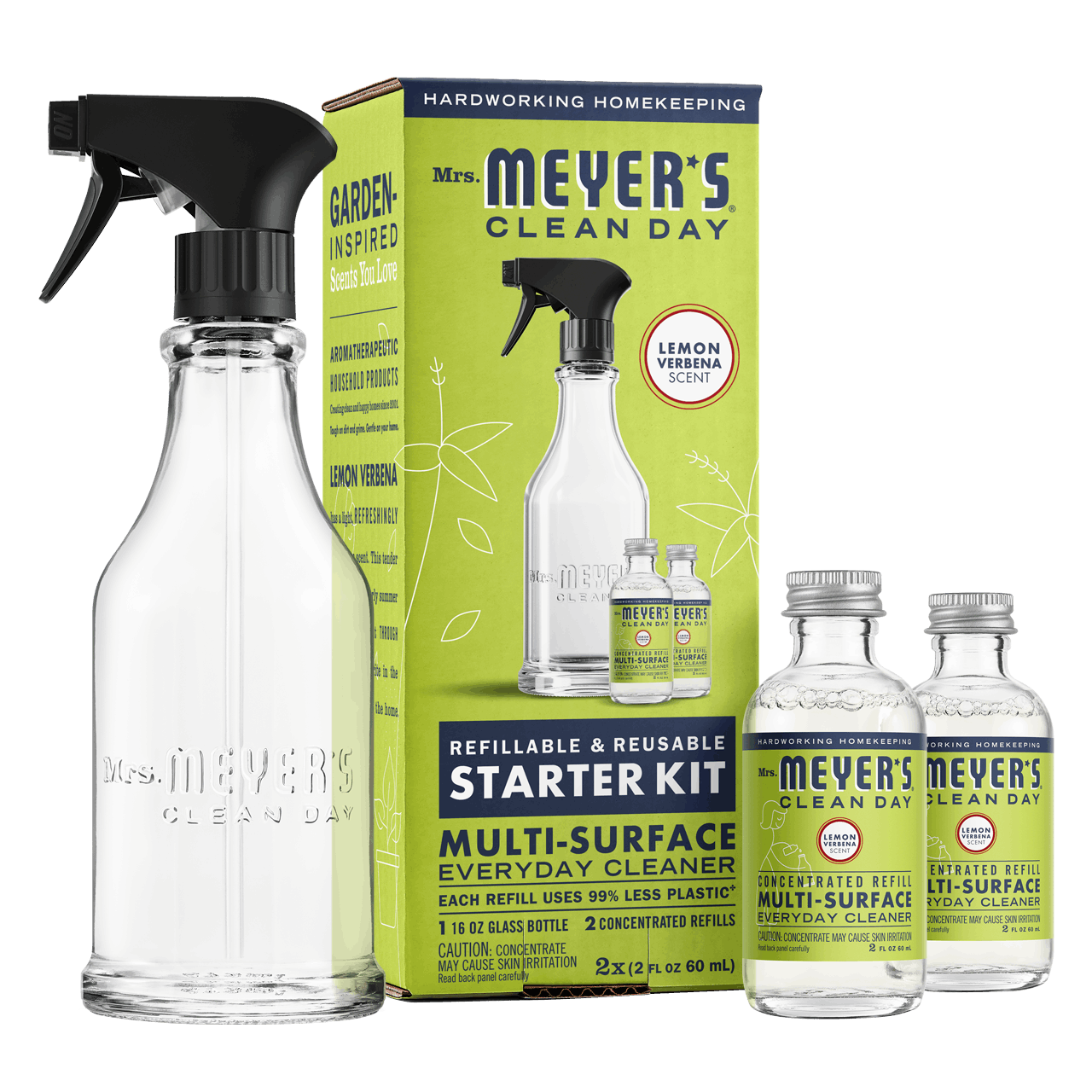 Lemon Verbena Multi-Surface Everyday Cleaner Concentrate Starter Kit