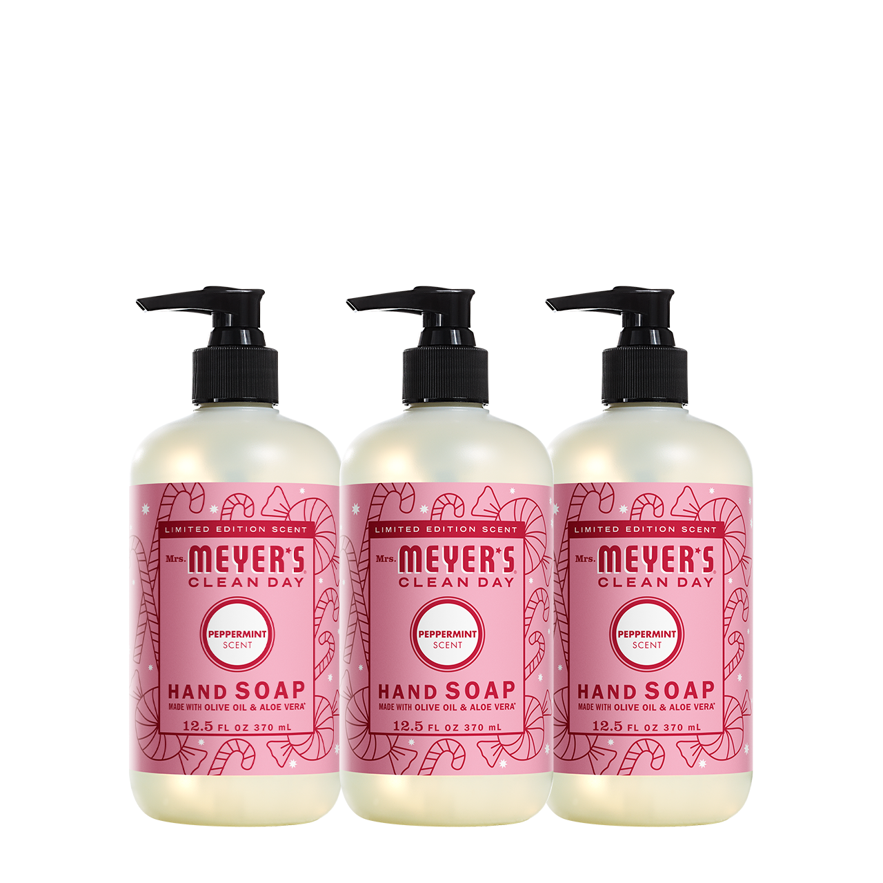 Peppermint Liquid Hand Soap 3-count Bundle