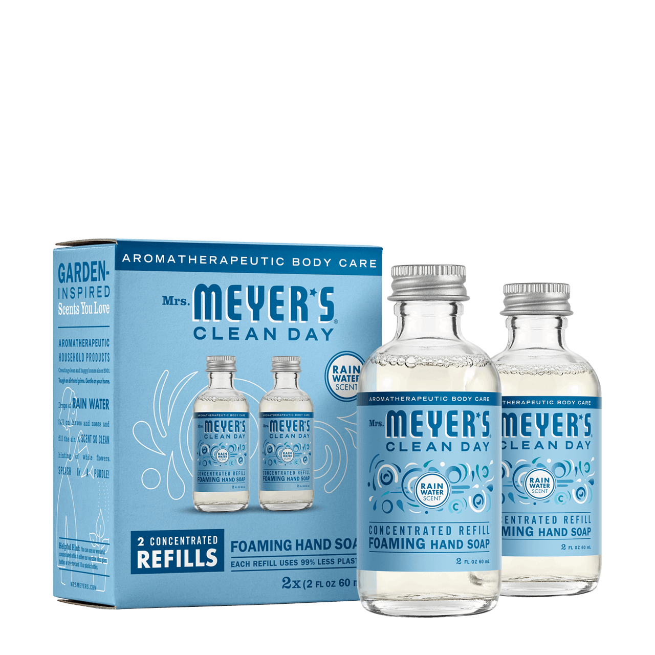 Rain Water Foaming Hand Soap Concentrate Refills 2-Pack