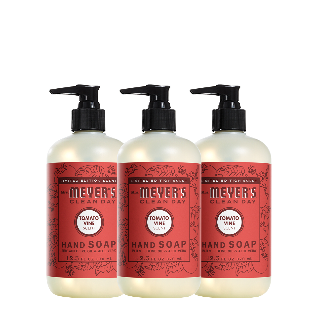 Tomato Vine Liquid Hand Soap 3-count Bundle